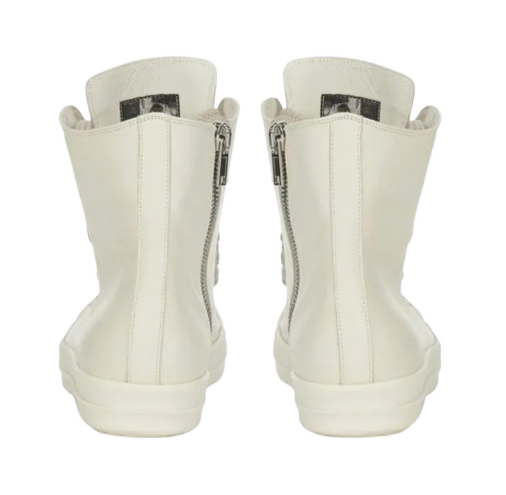 Rick Owens Lido High Sneaks Jumbo Laced Milk