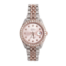 Rolex Datejust 'Sundust Pink' 41MM 126331 Fully Iced Watch