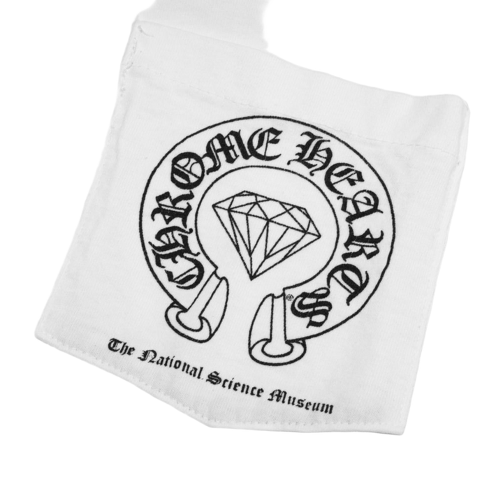 Chrome Hearts 'Diamond The National Science Museum' White Longsleeve