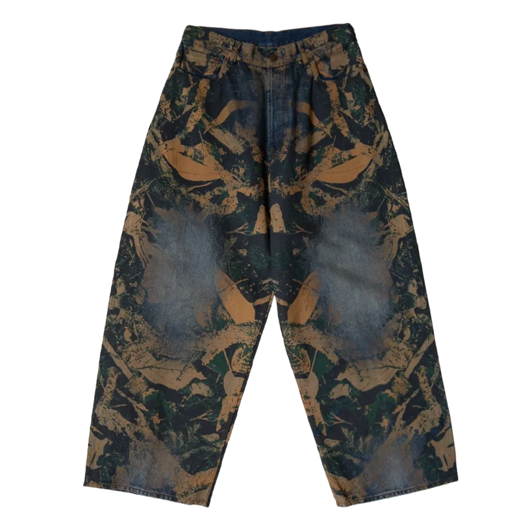 Acne Studios 'Forest Camo' Loose Fit Jeans
