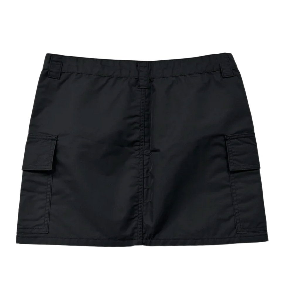 Chrome Hearts 'Cross Leather Patch' Nylon Cargo Short Skirt