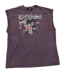 Bossi 'South Carolina' Rhinestone Vintage Cutoff