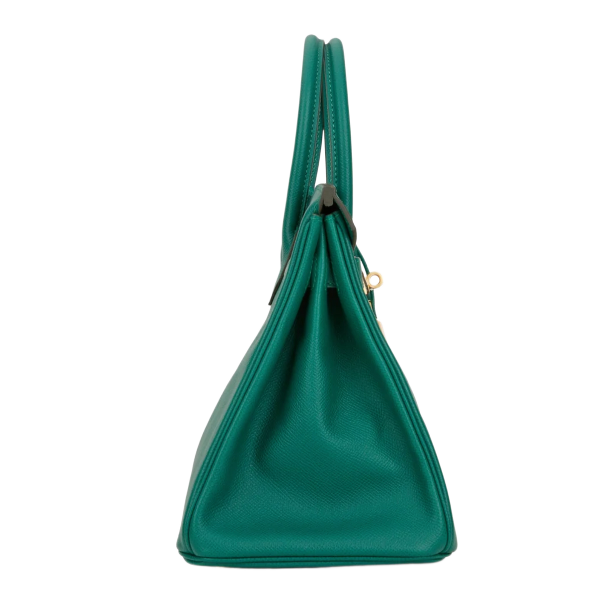 Hermes 'Malachite Epsom' Gold Hardware Birkin 30 Bag