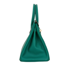 Hermes 'Malachite Epsom' Gold Hardware Birkin 30 Bag