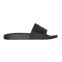 Amiri 'Logo Black' Pool Slide