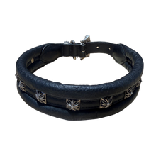 Chrome Hearts 'Black' Studded Leather Dog Collar
