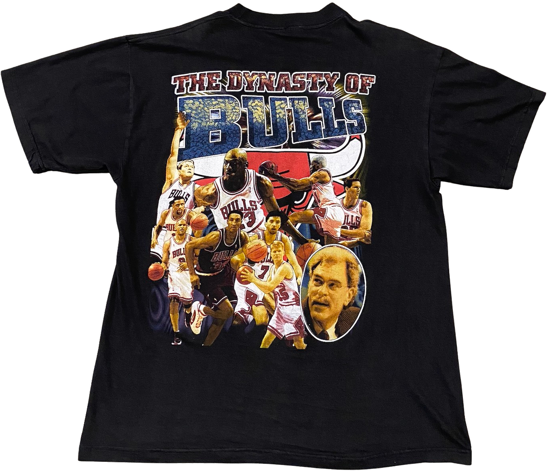 Chicago Bulls 'The Dynasty Of The Bulls' Vintage Tee