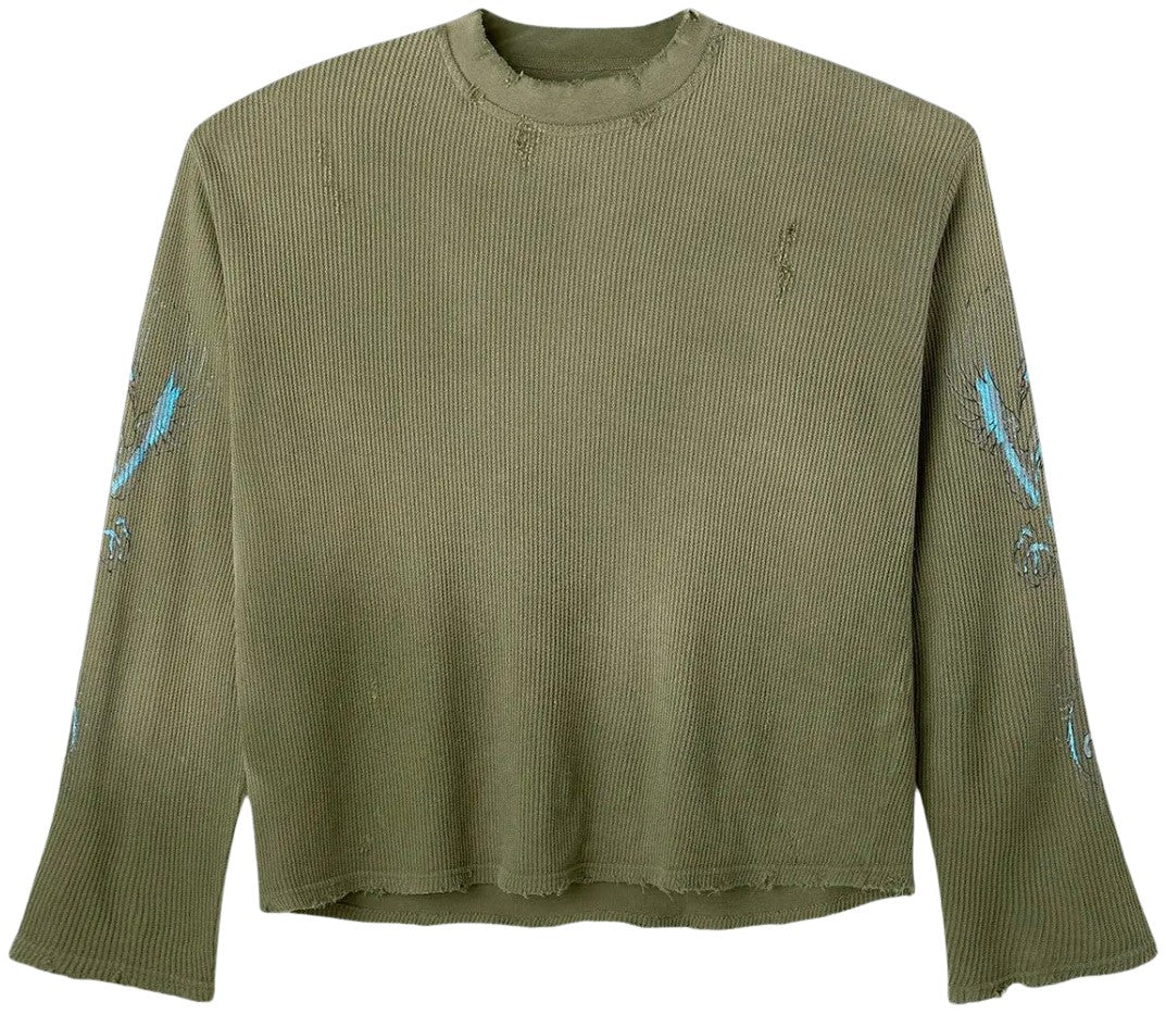 Gold+Vintage Gallery Raspberry Hills 'Pelican' Thermal Longsleeve