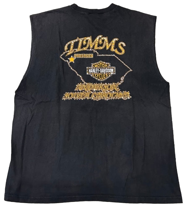 Harley Davidson 'Timms' Rhinestone Vintage Tee