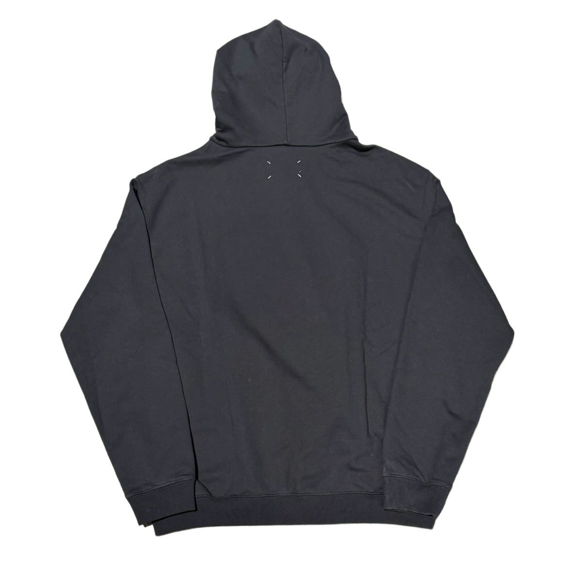 Maison Margiela 'Black Tonal' Upside Down Logo Hoodie