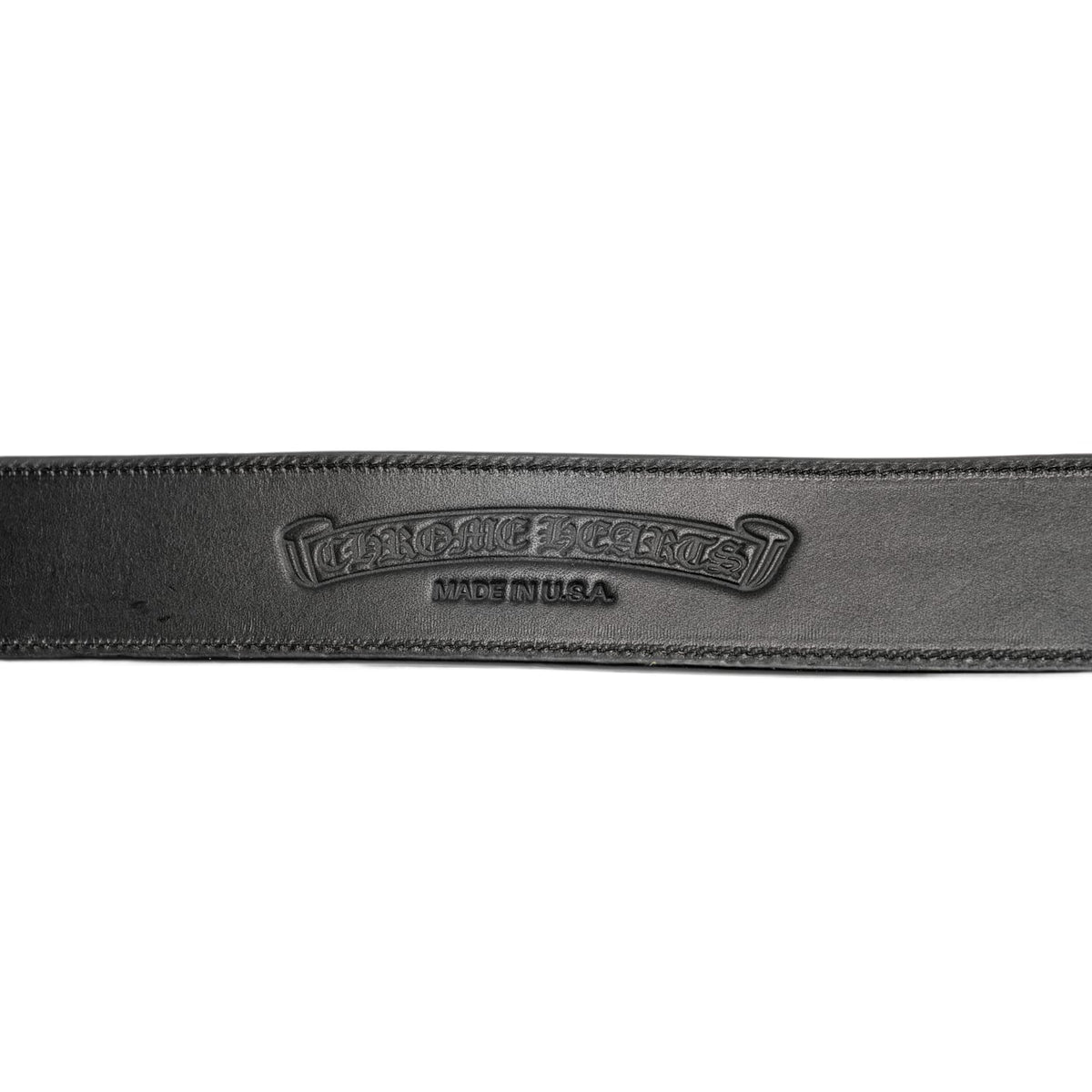 Chrome Hearts 'Zebra' Green Patch Gunslinger Belt