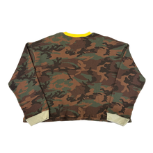 Gold+Vintage Gallery Raspberry Hills 'Camo' D.C Thermal Sweater