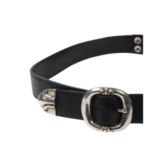 Chrome Hearts 'Double Gunslinger Buckle' Black Belt