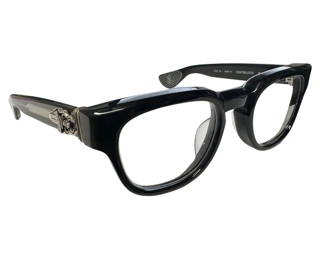 Chrome Hearts 'Cuntvoluted' Black Glasses