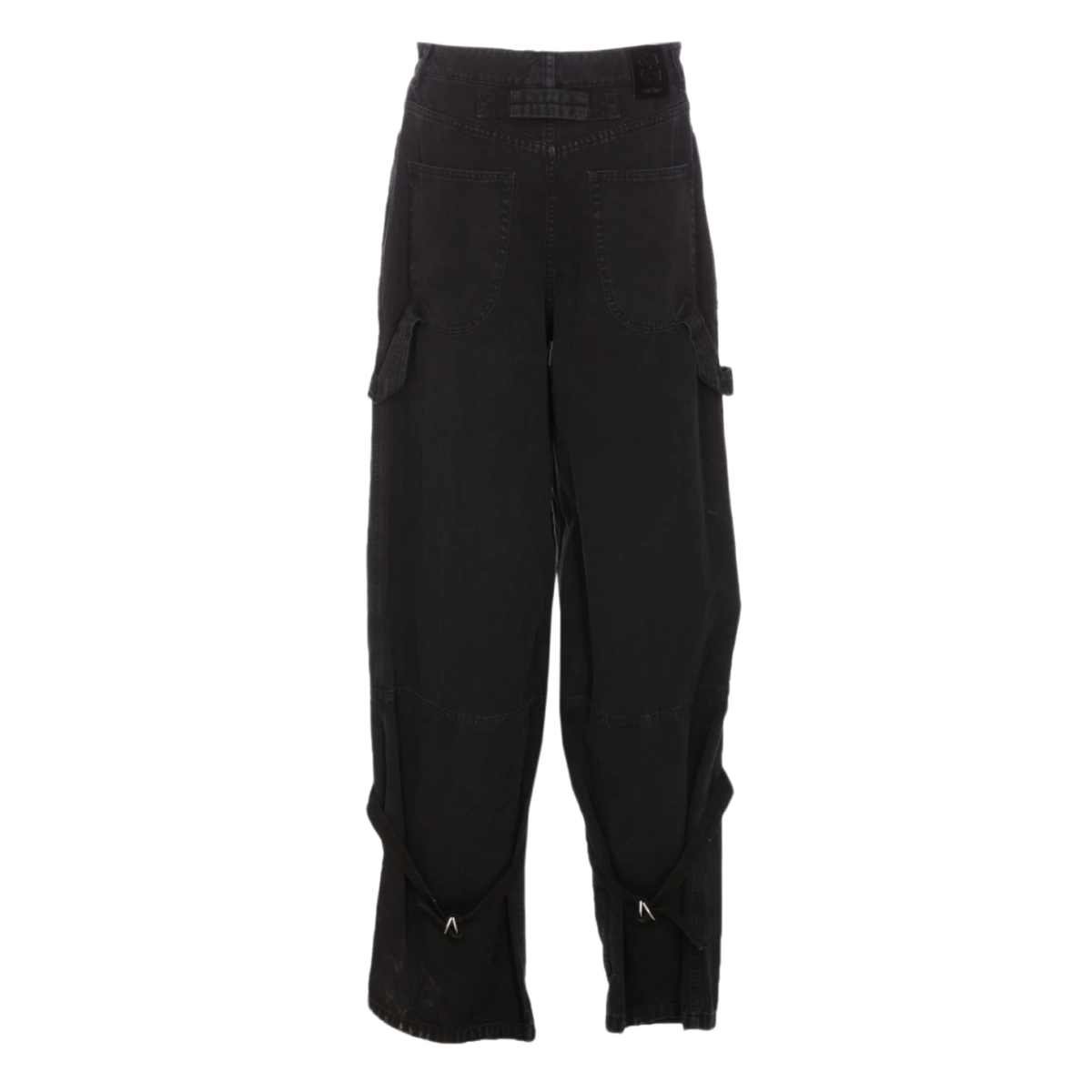 Off-White 'Washed Black' Double-Layered Jeans