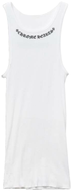 Chrome Hearts 'Love You' White Tank Top