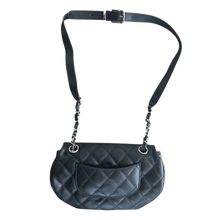 Chanel 'Black' Lambskin Quilted Medium Uniform Bumbag
