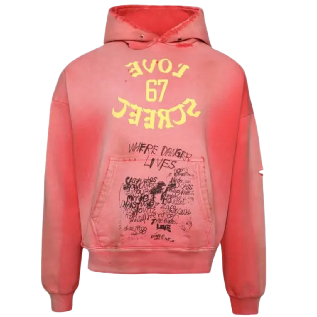 Paly 'Red' Love Street '67 Numbered Hoodie