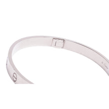 Cartier 'White Gold' 21cm Love Bracelet