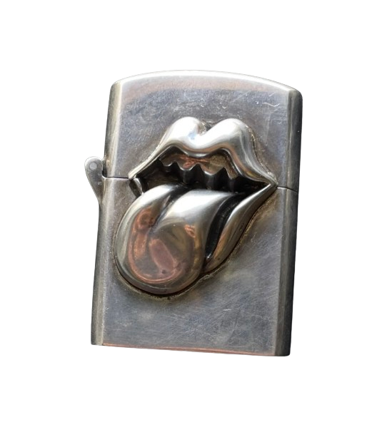 Chrome Hearts 'Rolling Stones' Zippo Lighter