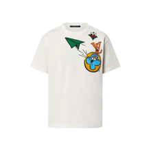 Louis Vuitton Monogram Comics Intarsia Short-Sleeved Crewneck Multicolor