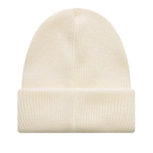 Saint Michael 'Script' Cream Logo Beanie