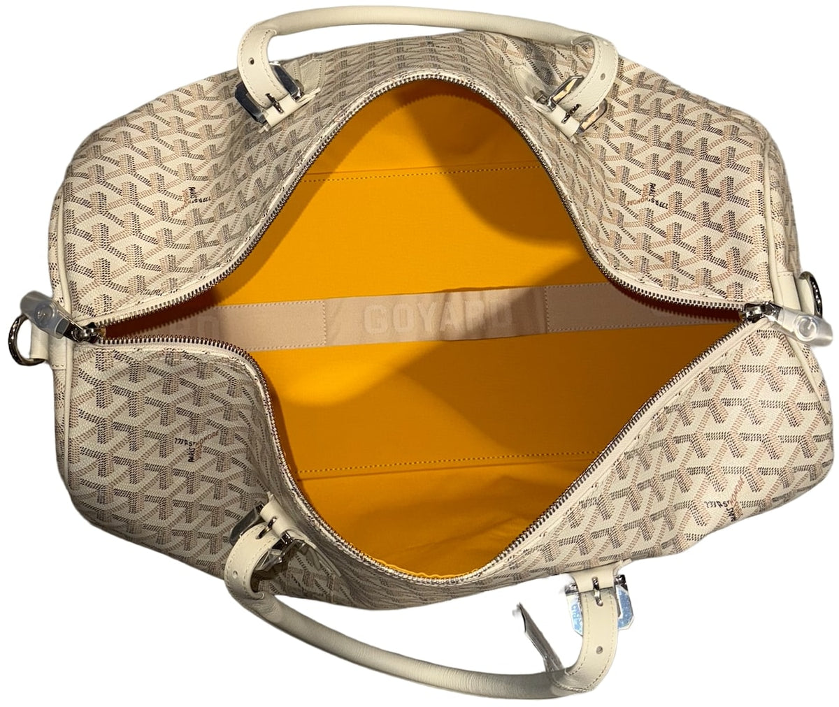 Goyard 'Sand' Boston 50 Duffle Bag