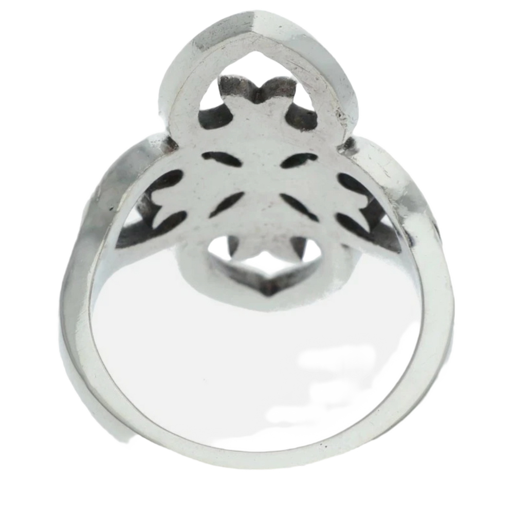Chrome Hearts 'Filigree Heart' Silver Ring