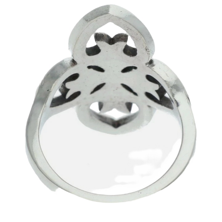 Chrome Hearts 'Filigree Heart' Silver Ring