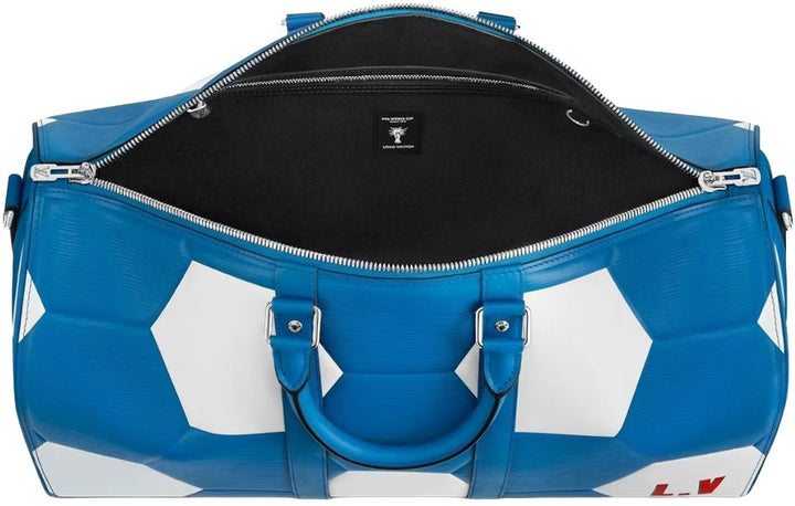 Louis Vuitton x FIFA World Cup 'Blue' Keepall Bandouliere Bag