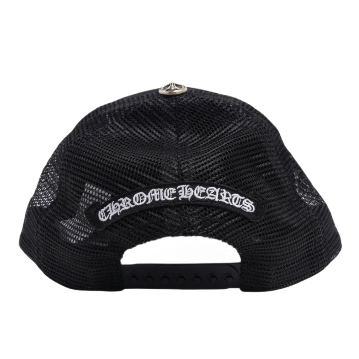 Chrome Hearts 'Pink Fuck Patch' Black Trucker Hat