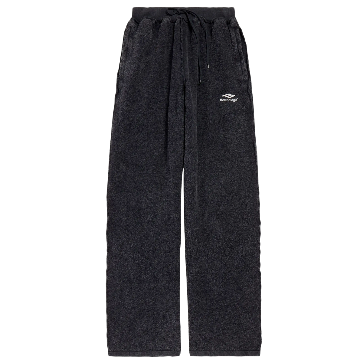 Balenciaga 'Black' 3B Sports Logo Inside Out Oversized Sweatpants