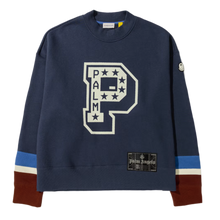Moncler x Palm Angels 'Navy' Crewneck