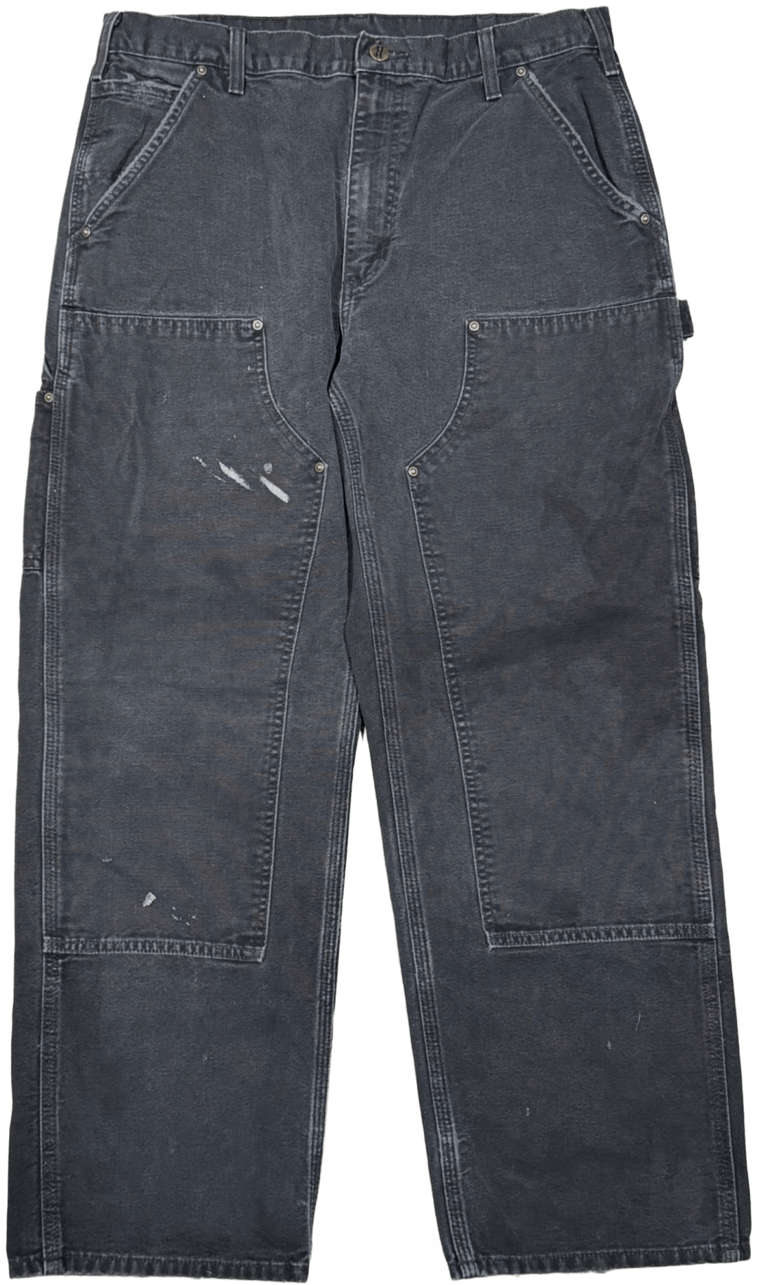 Carhartt 'Vintage Black' Double Knee Vintage Work Pants