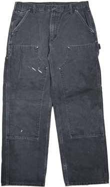 Carhartt 'Vintage Black' Double Knee Vintage Work Pants