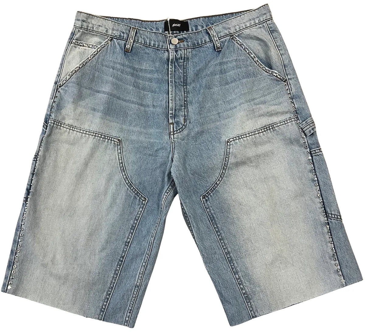 Bossi 'Clear Gem' Light Wash Denim Short