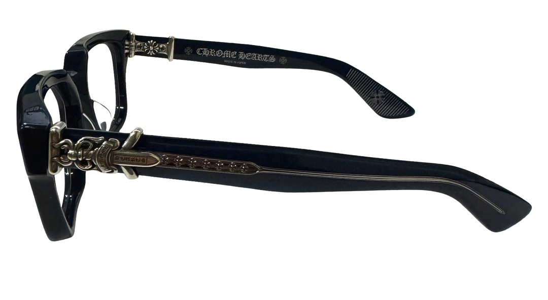Chrome Hearts 'Vagillionaire II' Navy Blue Glasses