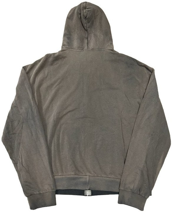 Bossi 'White/Gold Dragon' Grey Zip-Up Hoodie