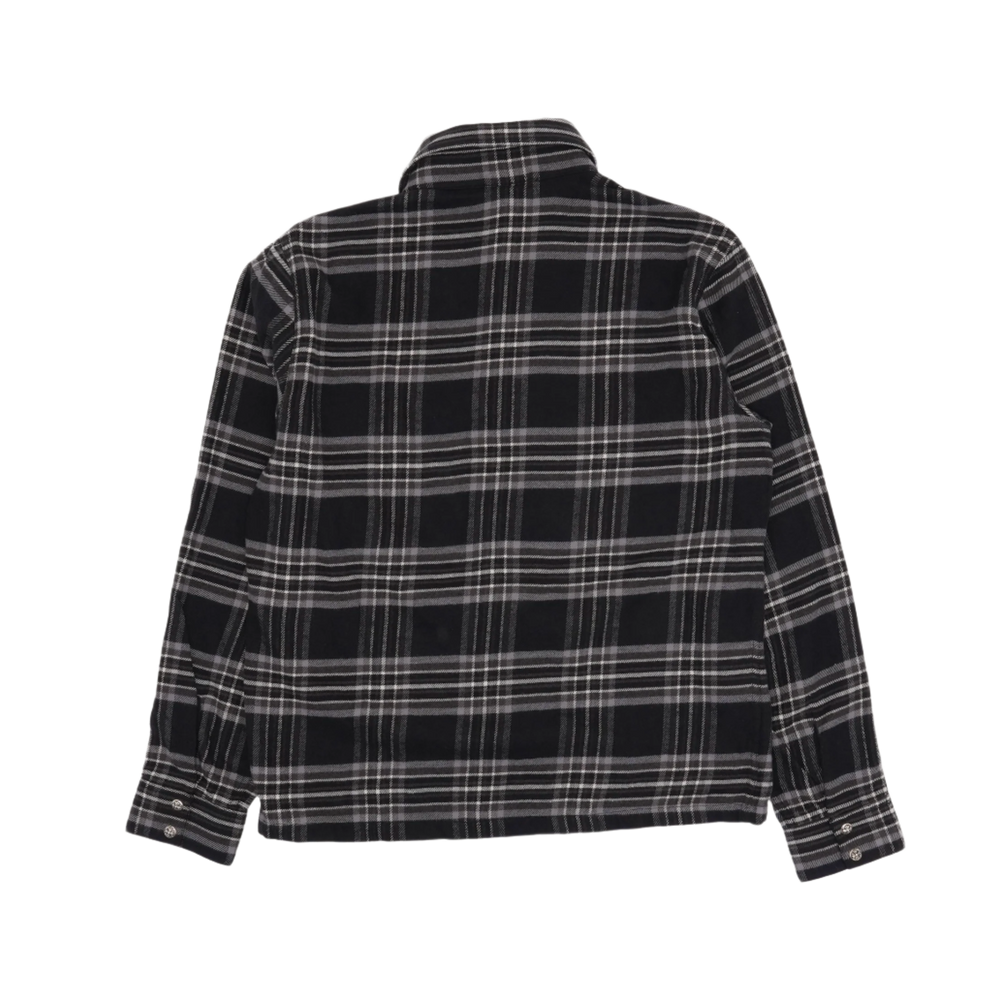 Chrome Hearts 'Grey' Dog Work Flannel Shirt