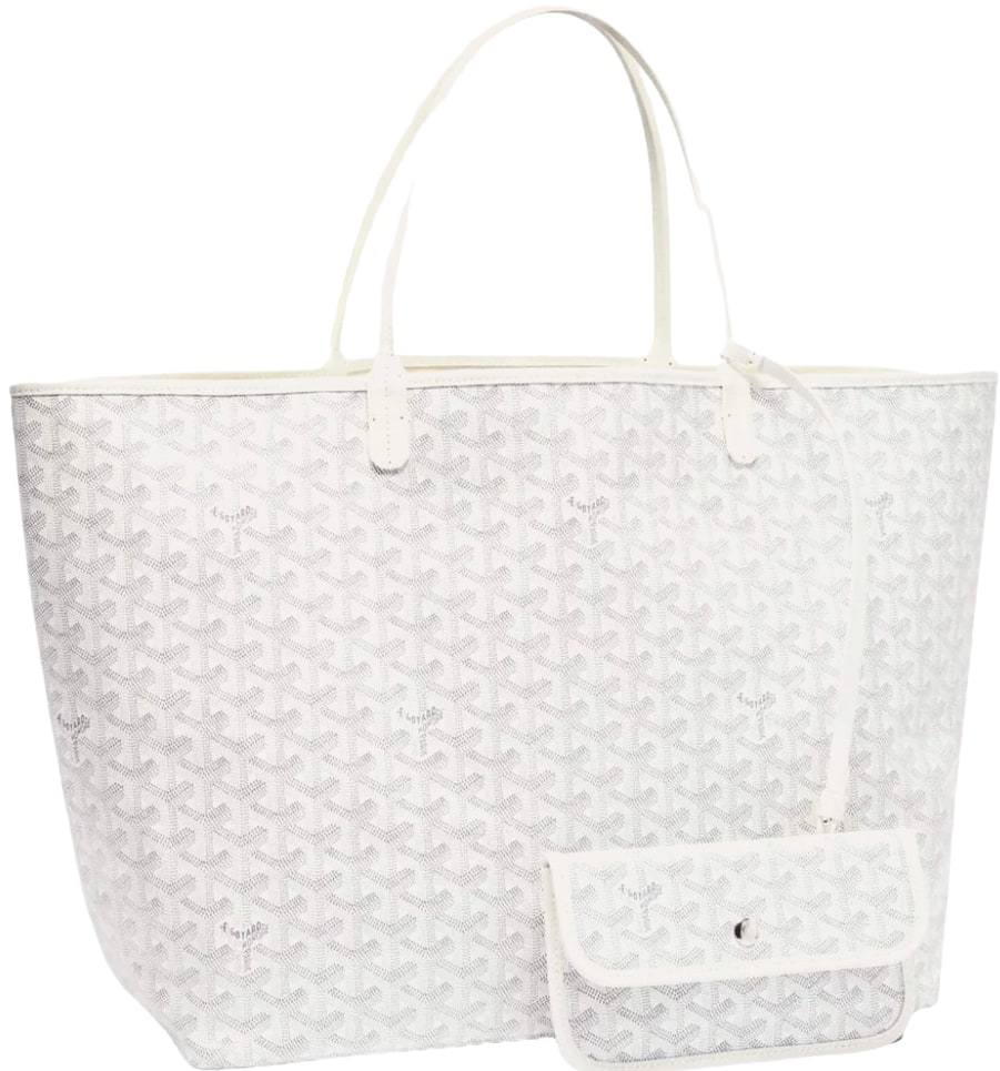 Goyard 'White' Saint Louis GM Bag