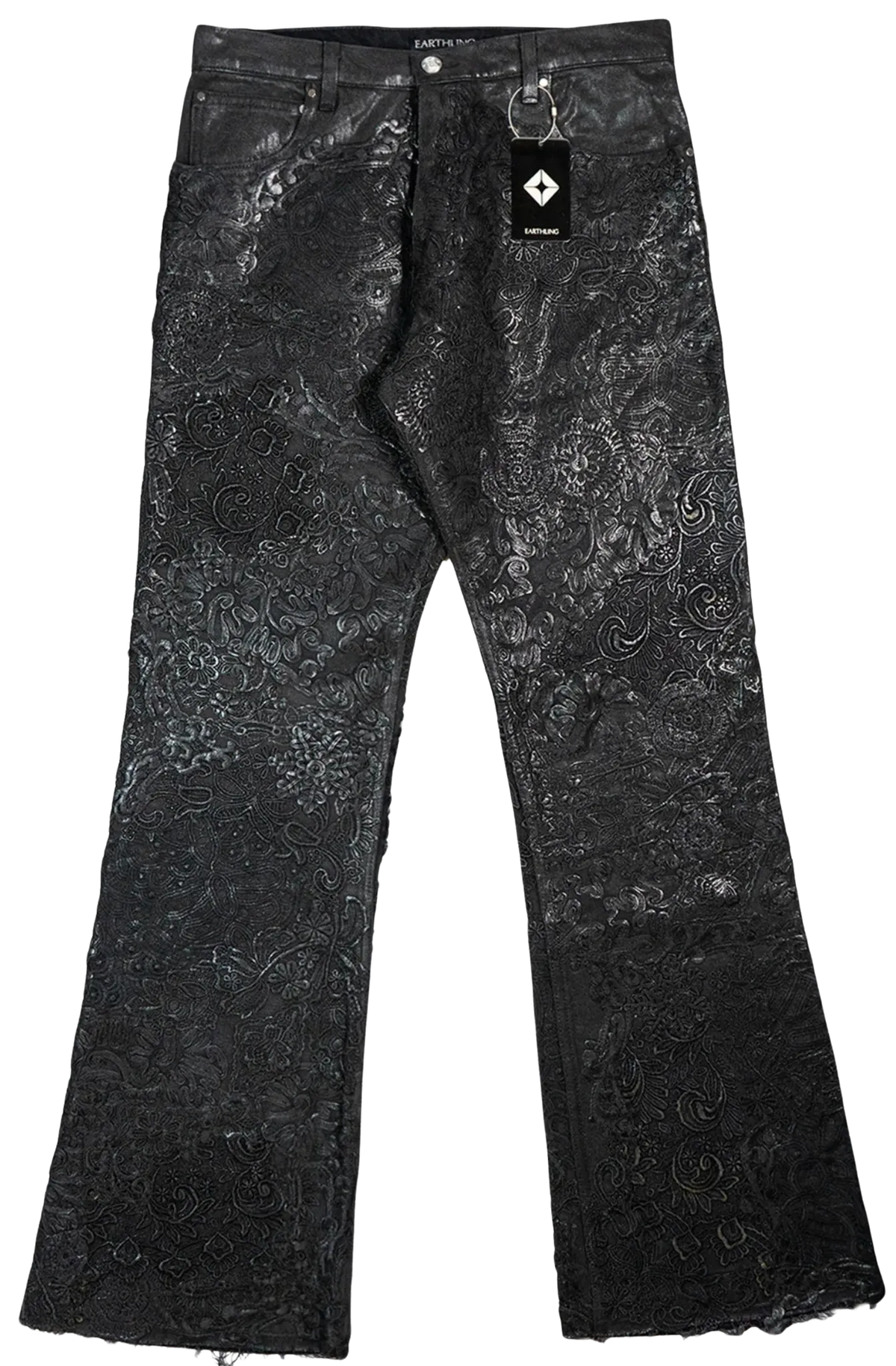 Earthling VIP 'Smog' Black Flare Jeans