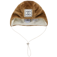 Chanel 'Beige Logo' Fur Trapper Hat