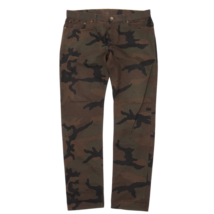 Louis Vuitton x Supreme 'Camouflage' Jacquard Monogram Jeans