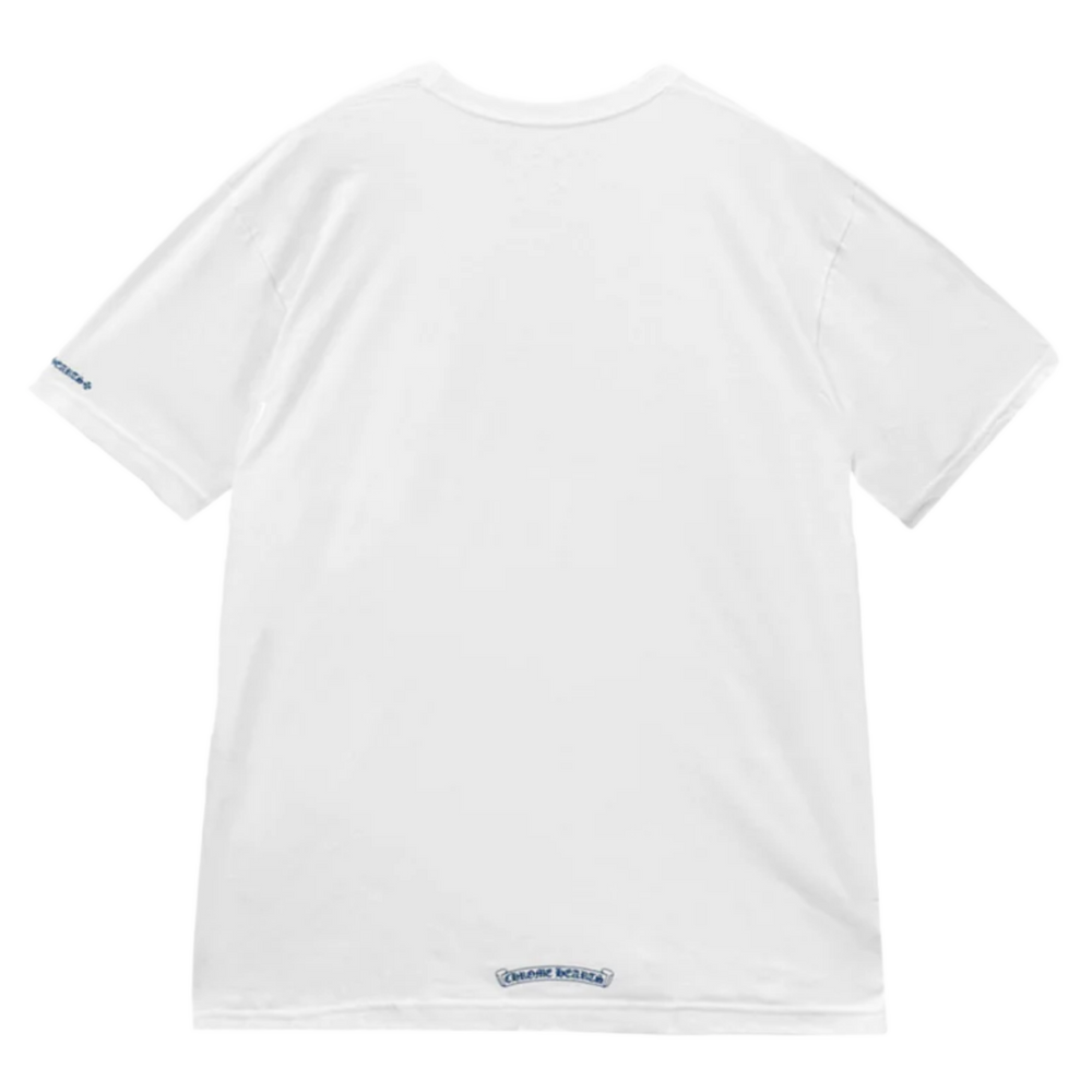 Chrome Hearts 'Collar Logo' White Tee