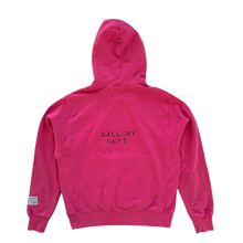 Gallery Dept. 'Yellow Logo' Pink Hoodie