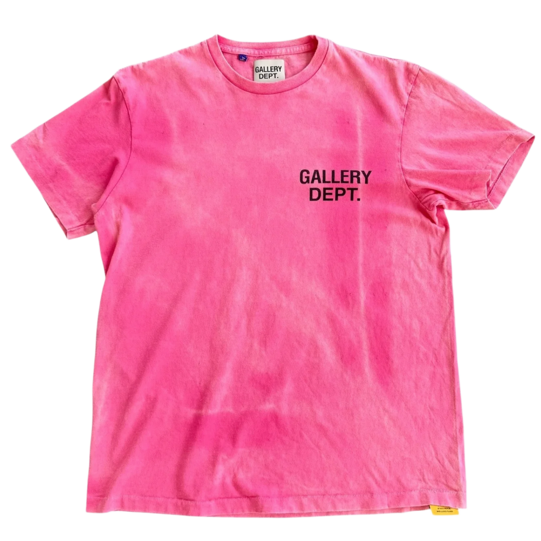 Gallery Dept. 'Vintage Pink' Logo Tee