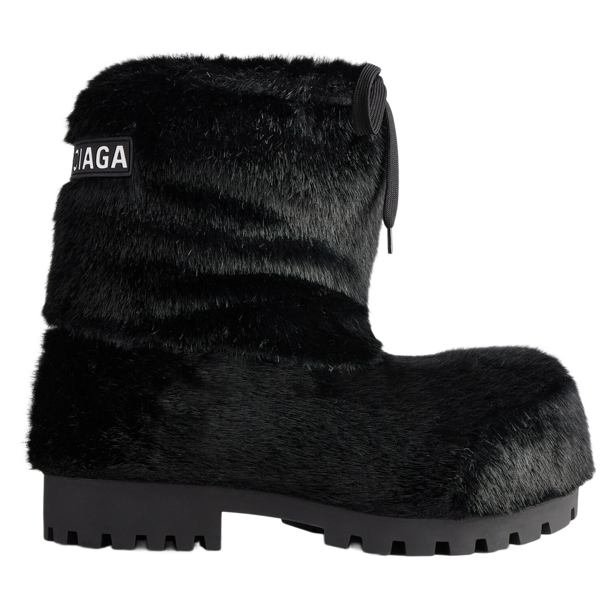 Balenciaga 'Black Fur' Alaska Big Boot