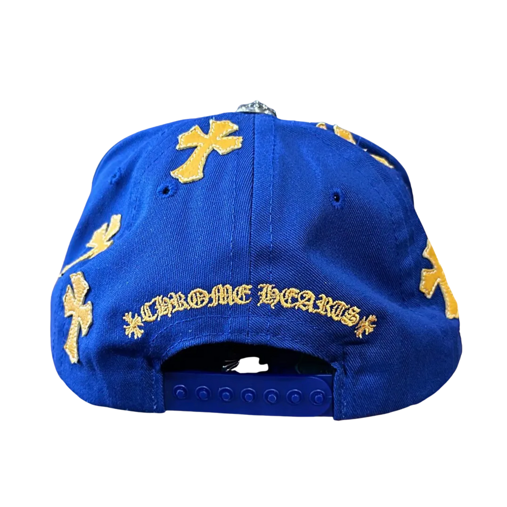 Chrome Hearts 'Cobalt Blue' Cross Patch Hat