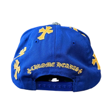 Chrome Hearts 'Cobalt Blue' Cross Patch Hat