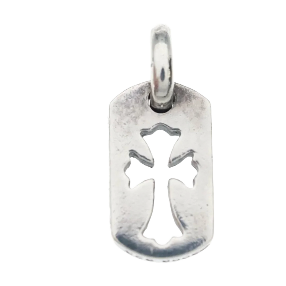 Chrome Hearts Cutout Dog Tag Chain
